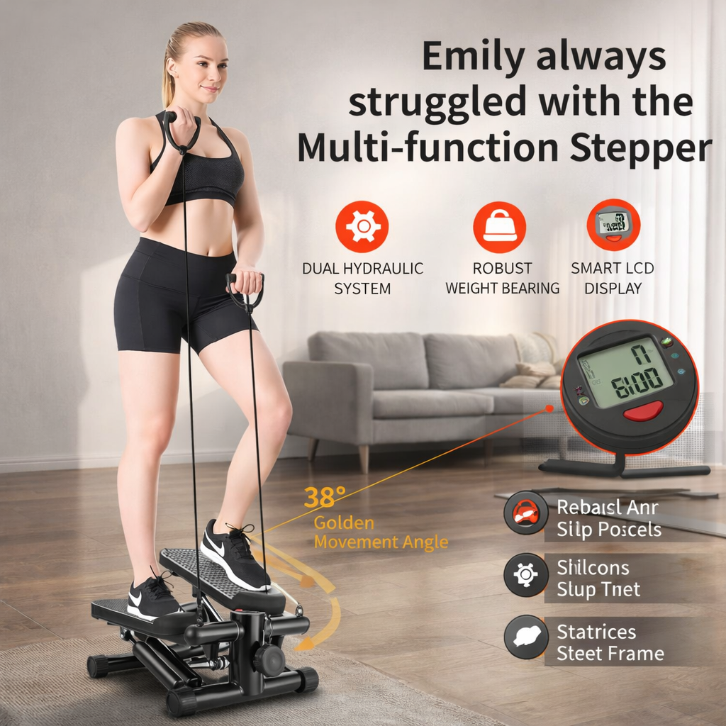 Multifunction Mini Pedal Steppers Machine ©