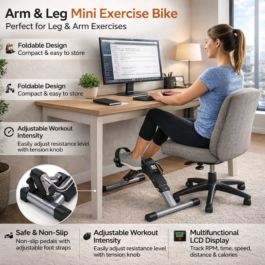 Arm and Leg Pedal Exerciser